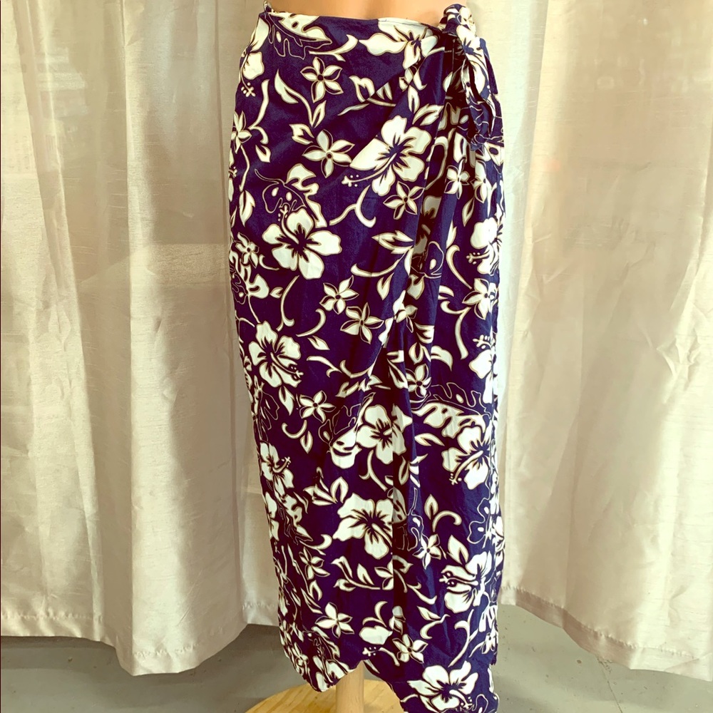 Vintage Hilo Hattie Hawaiian Wrap Skirt